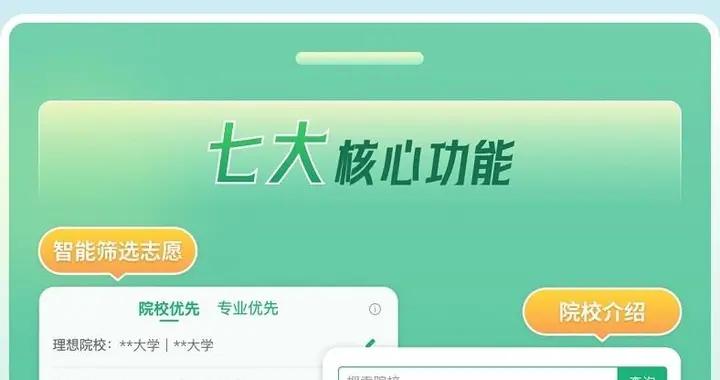 @高考生 官方幫你一起報志願 快來解鎖適合你的大學和專業