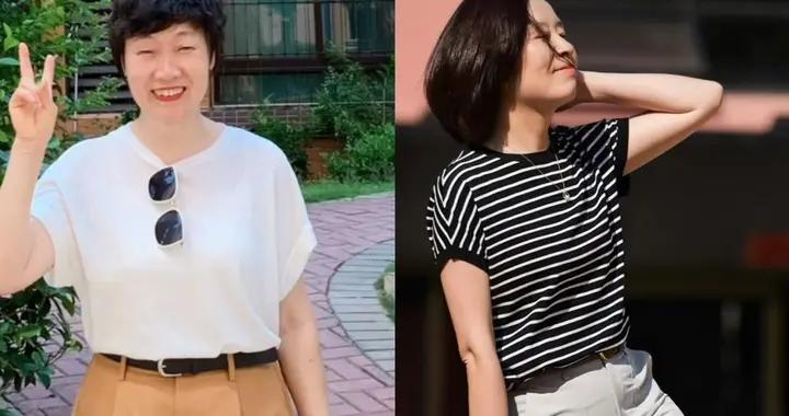上了年紀的女人，穿T恤千萬別配短褲，換成這些下裝更時尚顯年輕