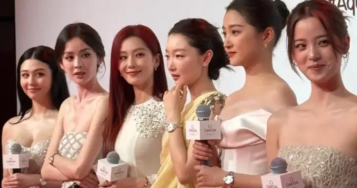 六大女星同框比美！身材越好越搶眼，關曉彤不及娜扎輸在沒鎖骨