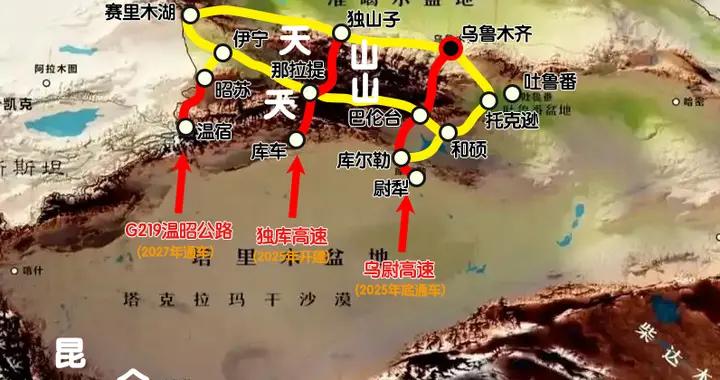 獨庫公路將被取代！新疆未來3大超級工程，徹底改變天山旅遊佈局