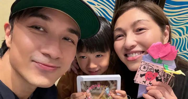 古巨基曬帶娃視頻慶祝結婚11週年！兒子玩蹦牀比心超可愛