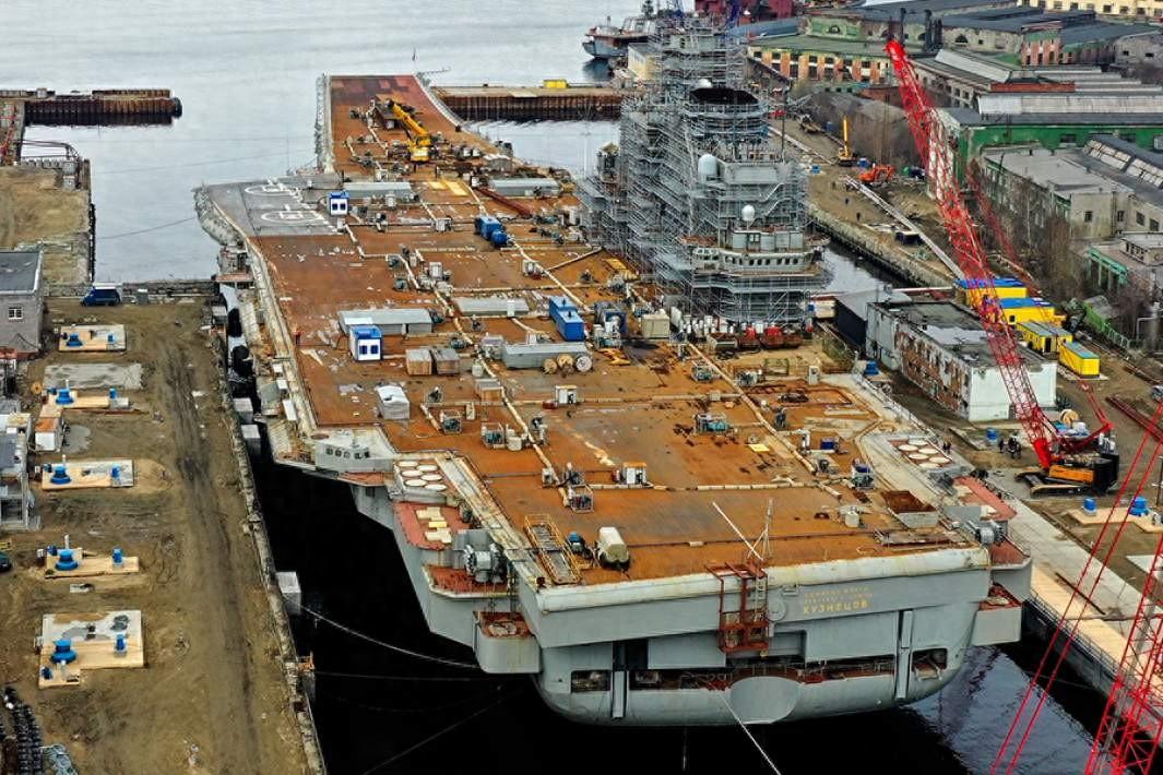 俄唯一航母或報廢，2個原因中國也救不了，075兩攻艦該擺上貨架了