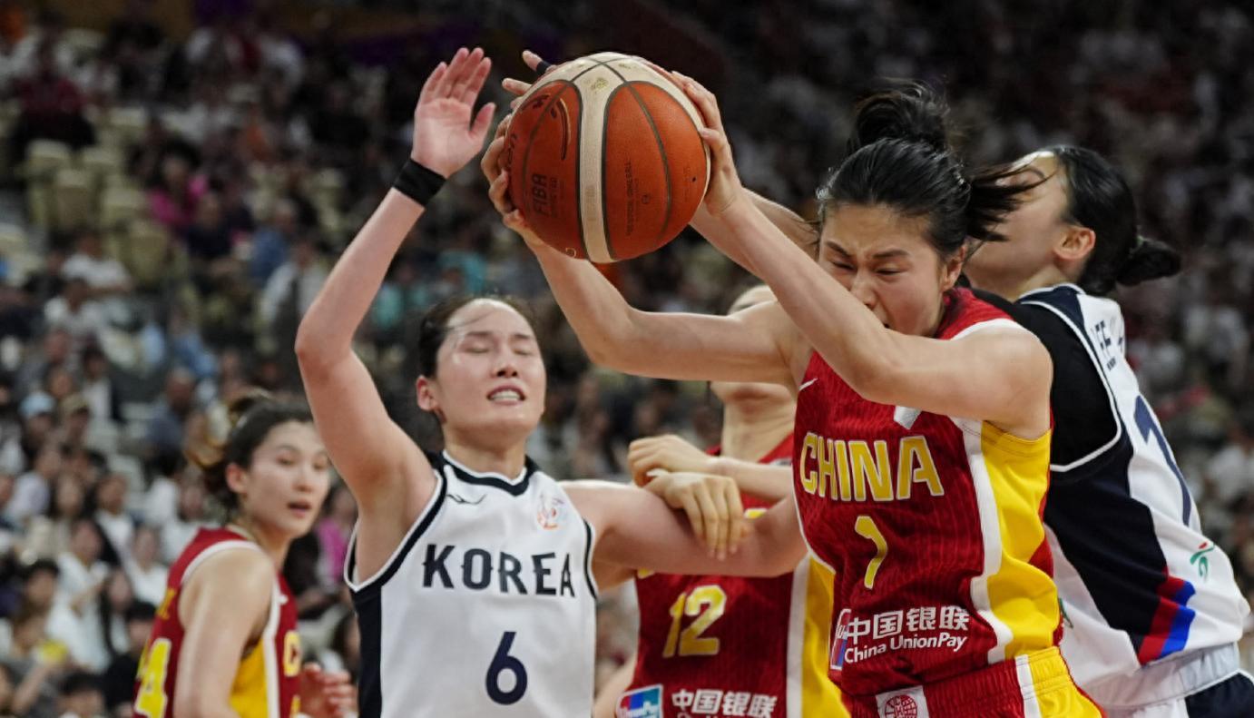 虐菜局 張子宇18+7王思雨19+7+7 中國女籃大勝韓國35分獲亞洲盃銅牌