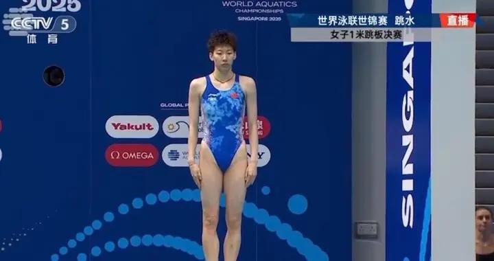 夢之隊失守！跳水世錦賽女子1米板：李亞傑獲得銀牌，陳佳僅第9