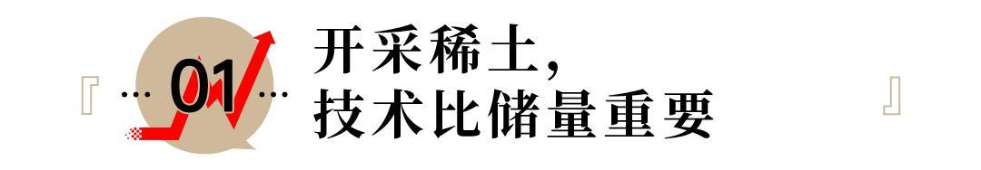 稀土卡的不是土，是美國沒有的技術