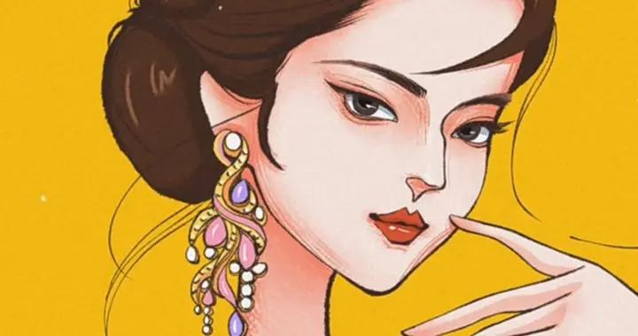 劉亦菲扁平風插畫，筆觸之下的仙女容顏，你的氣質誰也拿不走！