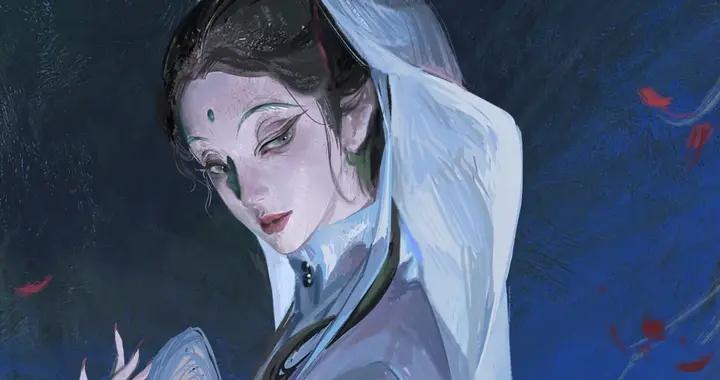 當東方神話遇上水彩：閨秀俠女、精怪神祇，每一幅都藏着千年奇幻