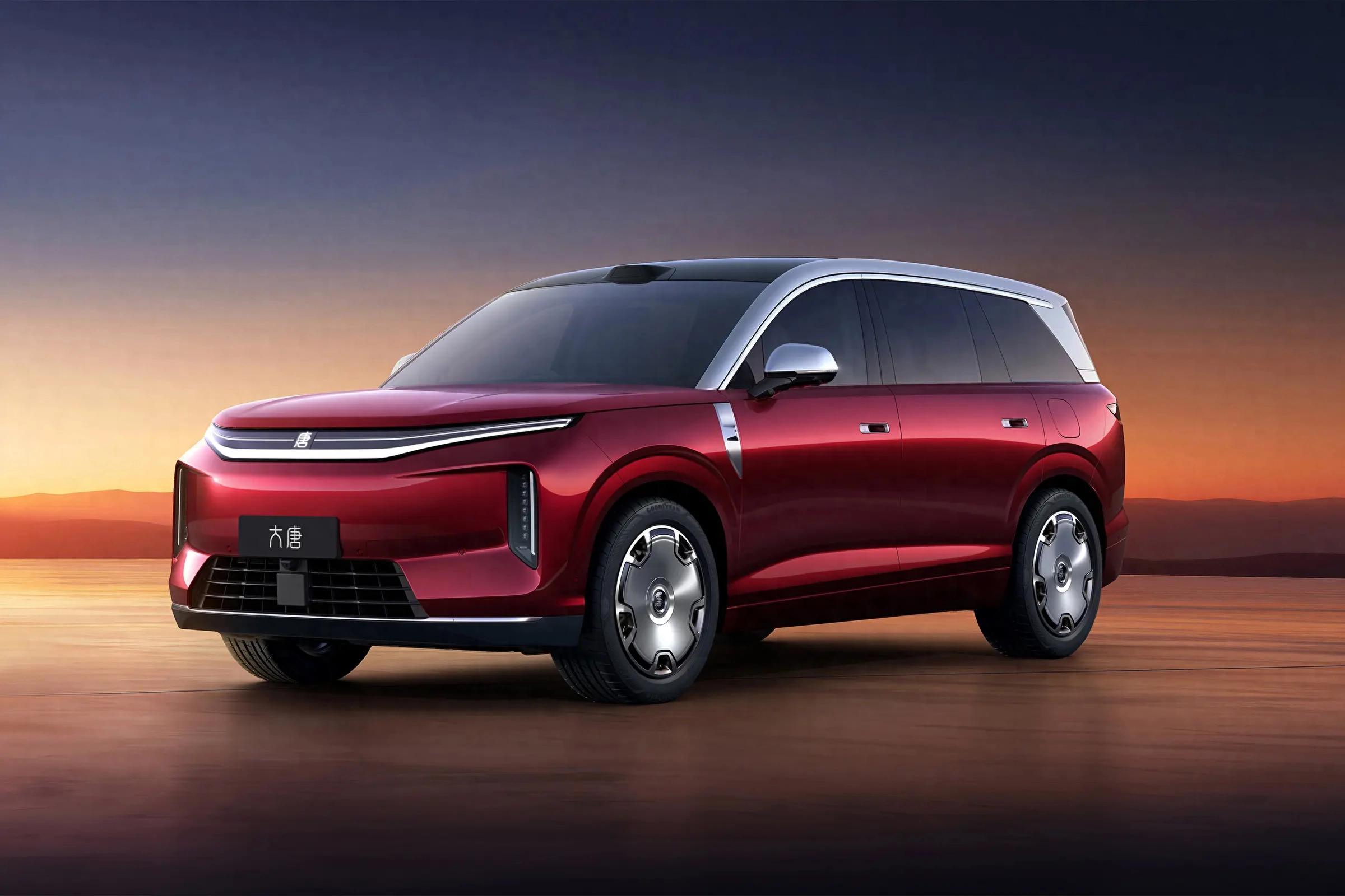 比亞迪大唐首發亮相，定位旗艦級SUV，閃充/刀片新技術全面上車