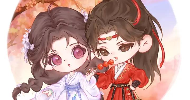 每隻 Q 版小人都像棉花糖成精，可愛值超標，每一幅都想當頭像