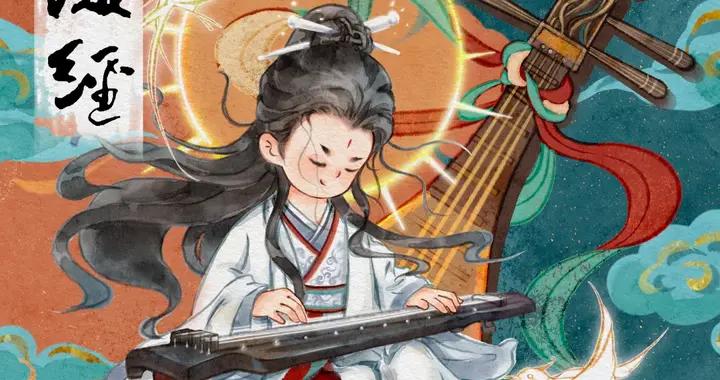 Q版《山海經》插畫，秒變萌系童話，原來神仙也可以這麼軟乎乎