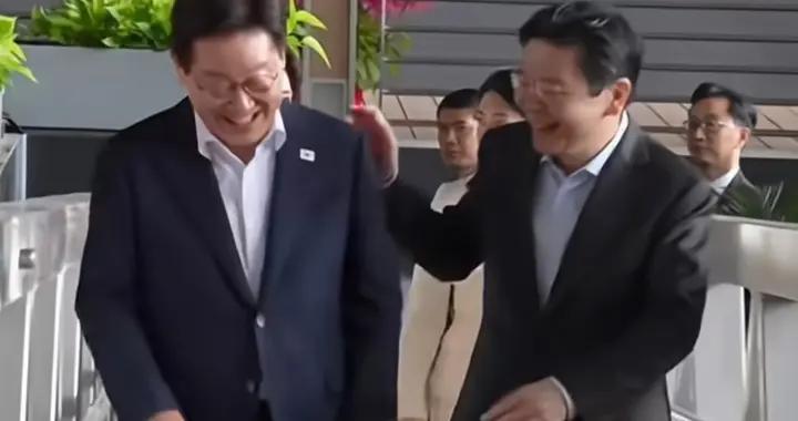 黃循財邀請李在明撈魚生，對方還去了菲律賓，風頭被美以伊搶了