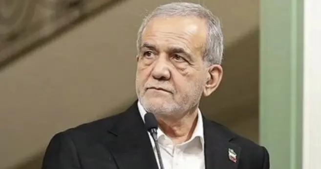 佩澤希齊揚值得信，他說伊朗絕不無條件投降，萊維特解釋美總意思