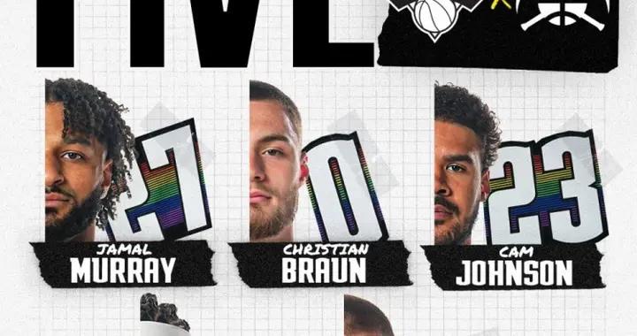 最強五虎？掘金完全體首發自去年11月12日以來首次合體