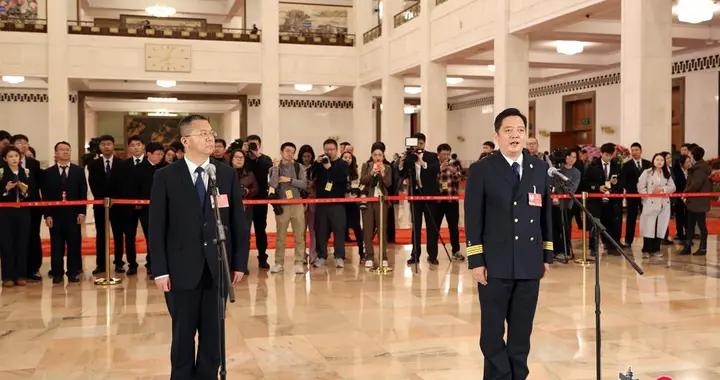 十四屆全國人大四次會議第二場“代表通道”集中採訪活動舉行