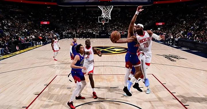 火箭全隊面對掘金只進了4個三分，但後場大閘一個人就進了兩個？