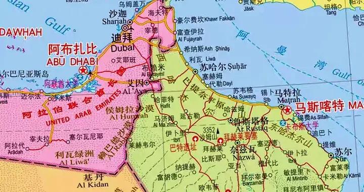 霍爾木茲海峽南部，阿聯酋修運河難度大不划算，阿曼區位有優勢