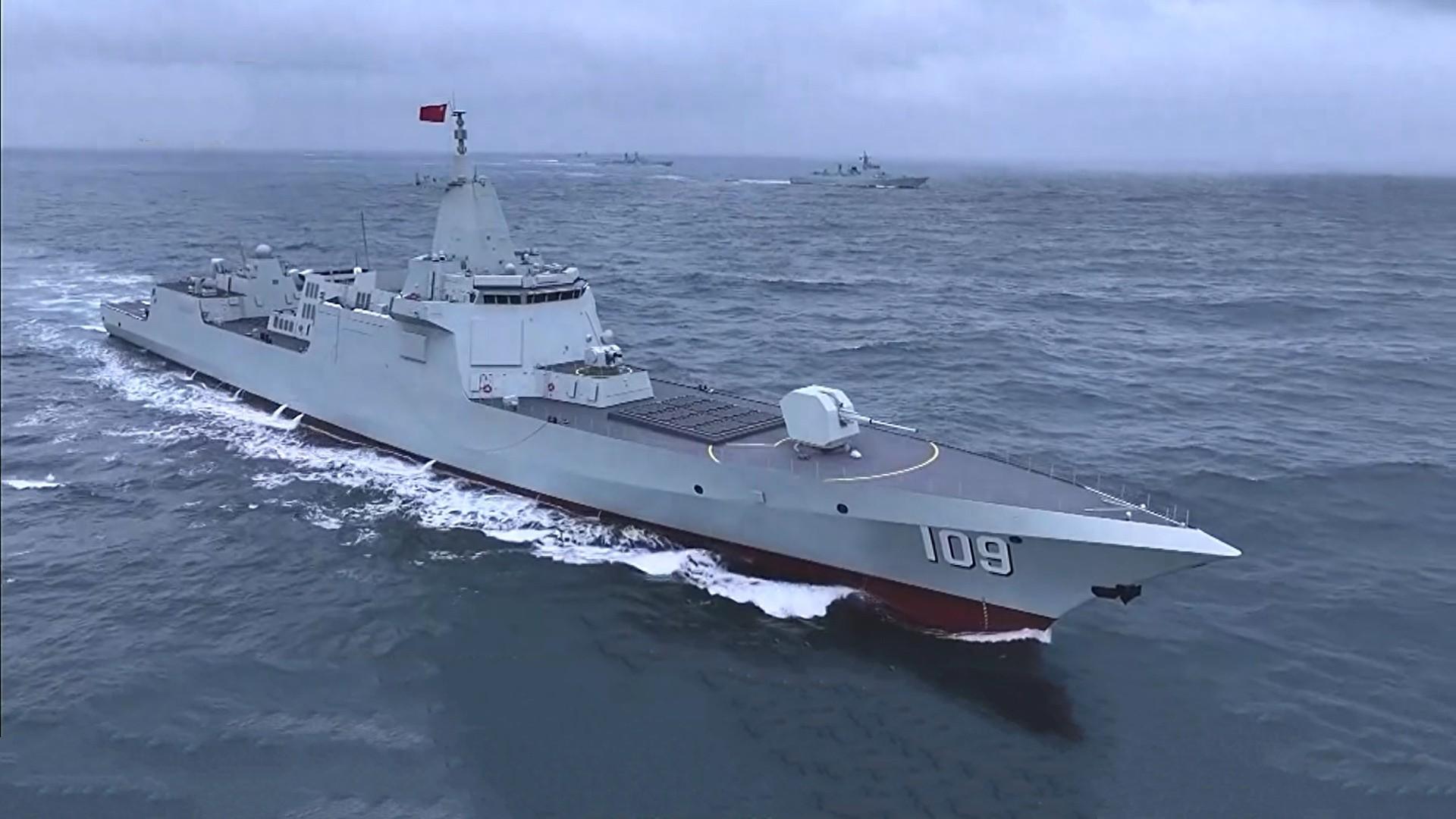 官宣：中國盾艦總量破50！強大到讓對手窒息的地步