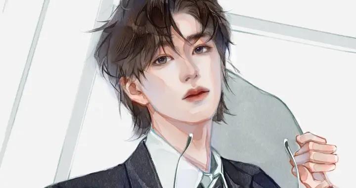 不同風格手繪男神，不管是喜歡禁慾系還是少年感，都能找到心動款