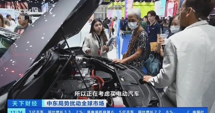 泰國曼谷車展開幕 油價高企促使消費者轉向電動汽車