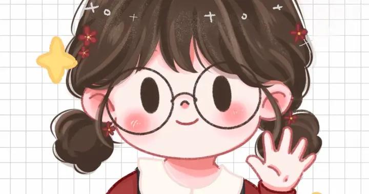 Q版萌系插畫頭像，把少女心和童心一起拿捏住了