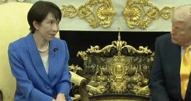 高市早苗訪美一見面就擁抱，對方當面提珍珠港，高市表情繃不住了