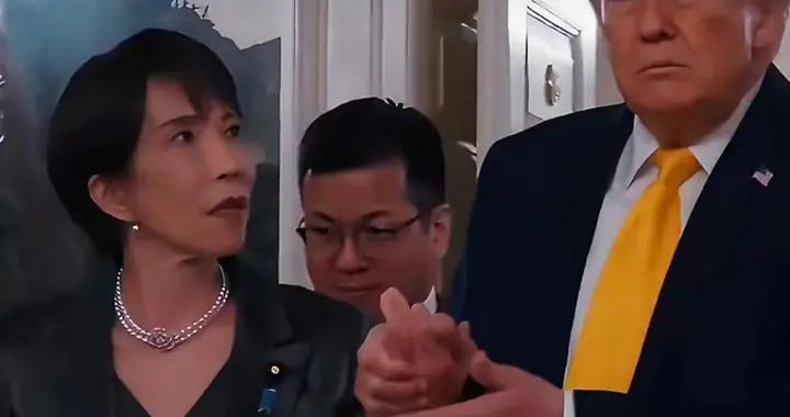 高市早苗參加晚宴，雙方還牽手摸手，日媒的千千巖森生挨批評