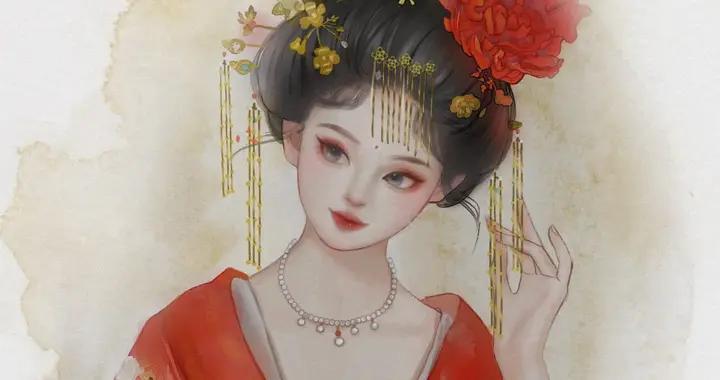 這組古裝女頭像，美到心坎裏了！每一幅都像從古典畫卷中走出來的