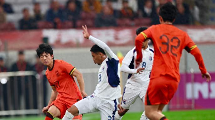 向餘望、李新翔建功 中國U23男足2-2戰平泰國
