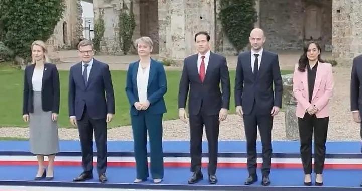 G7外長合影有巧思，日本和歐盟在兩邊，印度韓國也來了