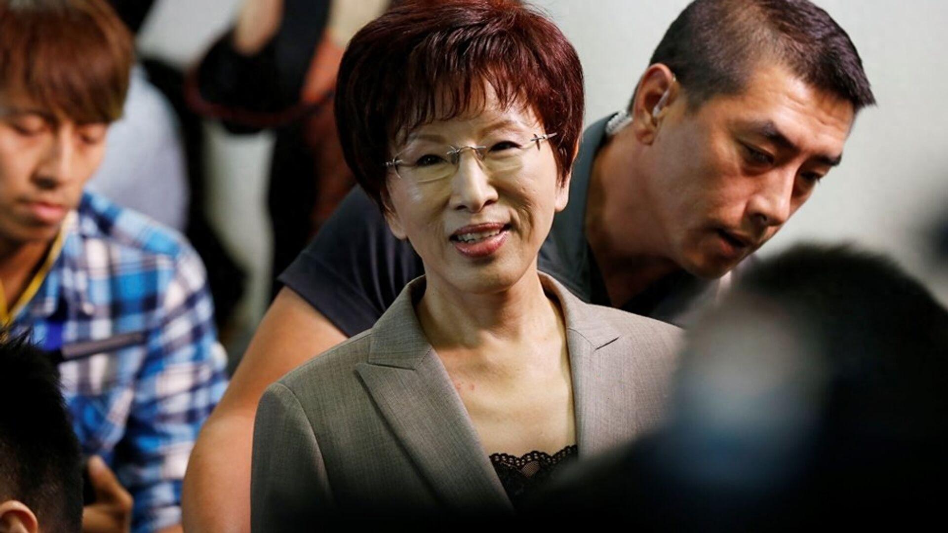 喚醒“黃花崗精神”，洪秀柱喊話臺灣青年：拒絕沉默，反對專斷