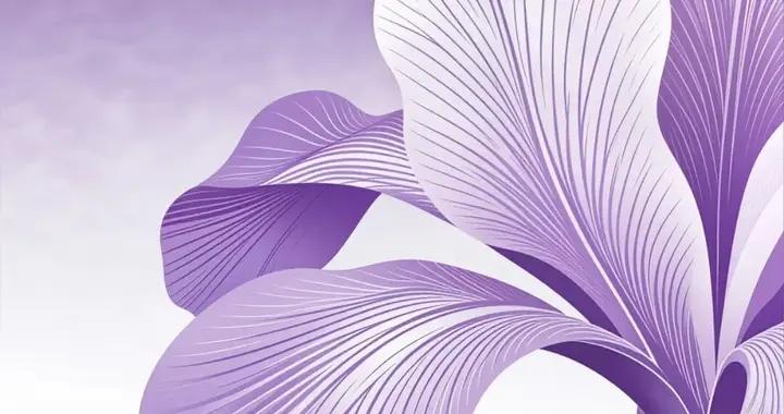 刷到這組紫色壁紙｜就是接住一整年美好哦！