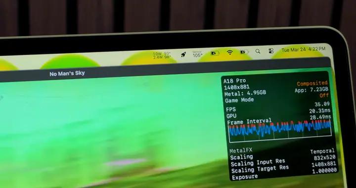 大神爆改Macbook Neo主機：一塊銅片讓遊戲幀率翻倍