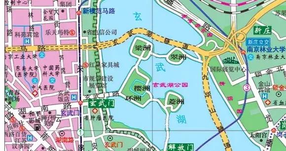 南京有個蘆蓆營，離玄武湖近走路5分鐘，北段變成了金貿大街