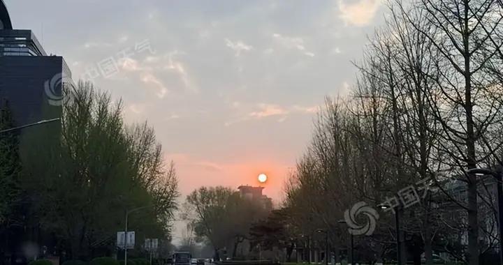 防風！今天北京大部晴暖在線 陣風可達6級左右