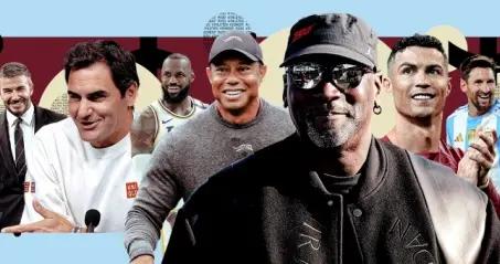 運動員歷史累計收入排行榜：喬丹第一 C羅第3梅西第5 小貝進前十