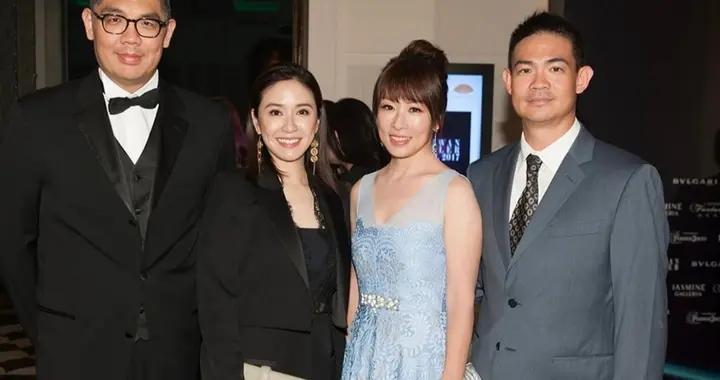 鄭麗文隨行人員有尹乃菁，她經常上電視，連勝武也來促進交流