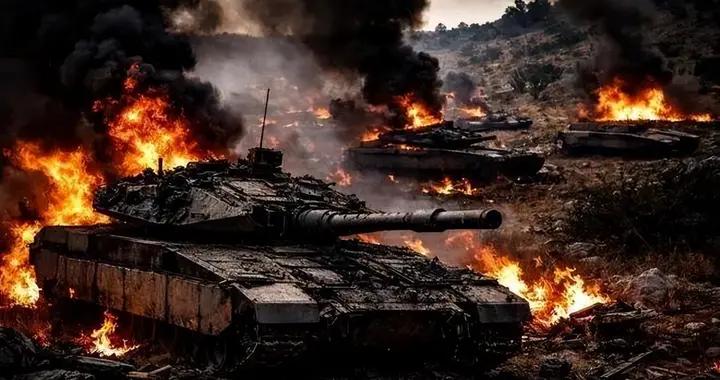 40年來最慘重損失，美媒：以軍屍橫遍野，1天內報銷21輛坦克