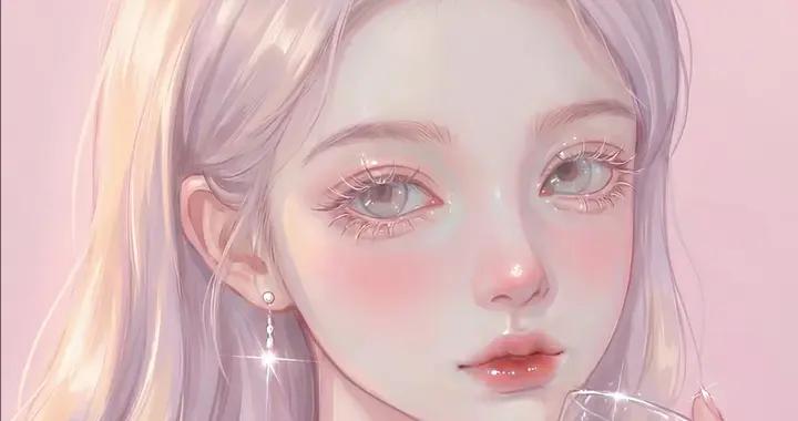 清冷感女生頭像，她似月光溫柔又冷冽，不靈不靈的畫風，可真好看