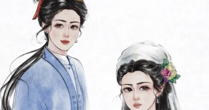 插畫師筆下的楊紫李禎，太讓人意外了！畫中人又美又俏，挪不開眼