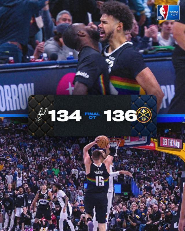 季後賽級對決！約基奇兩記神仙球 40+8+13力壓文班