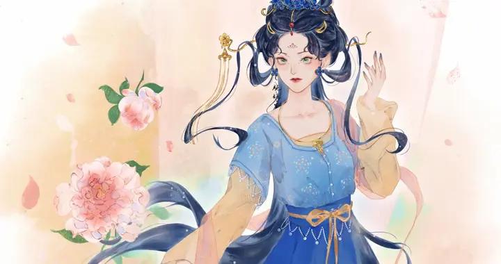 在畫裏邂逅古風佳人