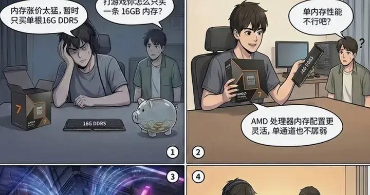 不挑內存3A大作輕鬆拿捏 AMD 銳龍7 9700X處理器升級必備