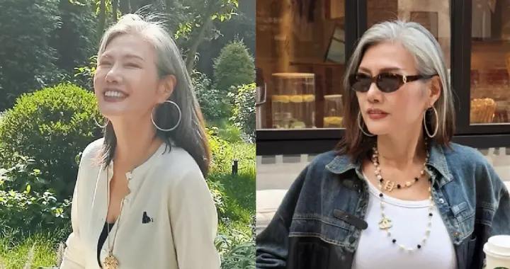 被65歲上海奶奶驚豔到了！白髮不染不燙、不穿老年裝，美得好高級