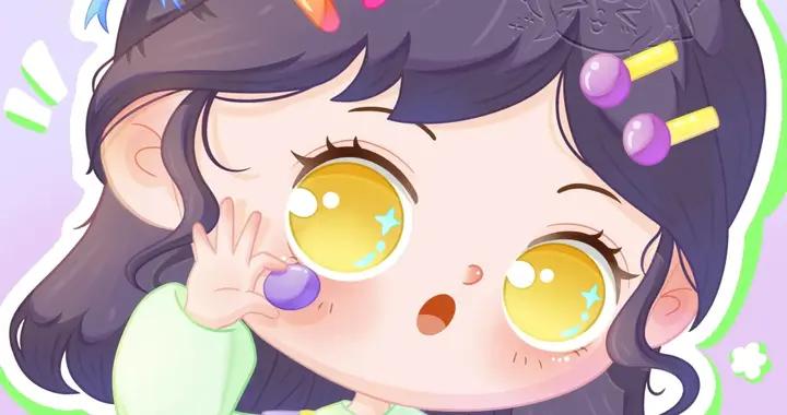 這個博主的卡通形象超級萌，看了就想抱抱