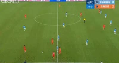 玉昆34分鐘3-0新鵬城！奧斯卡輕巧頭球破門戲耍對手，賽季5輪4球