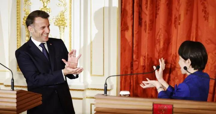 馬克龍籤涉臺聲明後，中國雙管齊下，朱鳳蓮強硬發聲，法國失算了