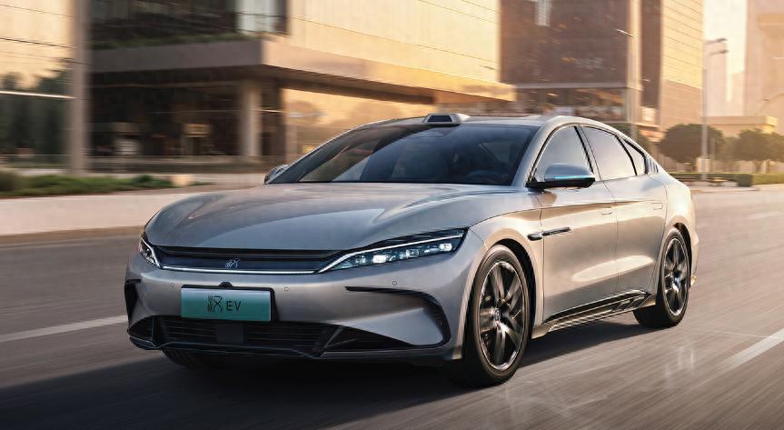 比亞迪漢EV閃充版4月22日上市，搭載第二代刀片電池