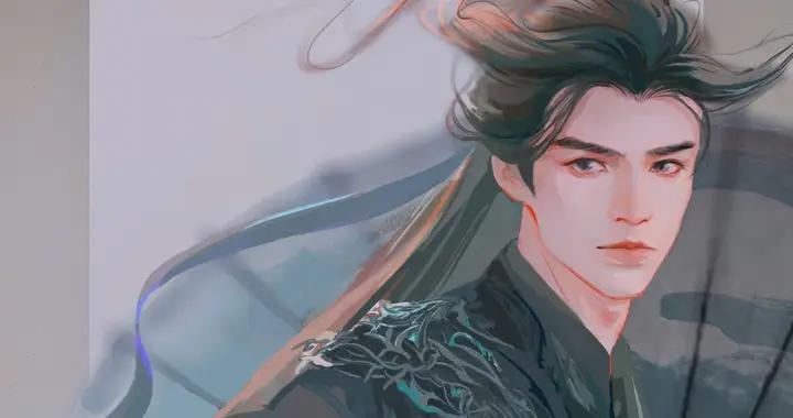 《暗河傳》插畫驚豔到！畫中的蘇暮雨太絕了！孤冷與溫柔都畫活了