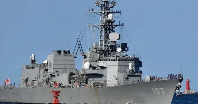 馬關條約國恥日當天，日本軍艦闖入臺海，解放軍質問想幹啥