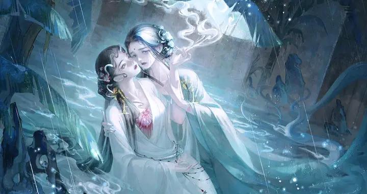 當神話遇上絕美水彩：畫裏的仙妖世界，每一幅都藏着千年奇幻故事